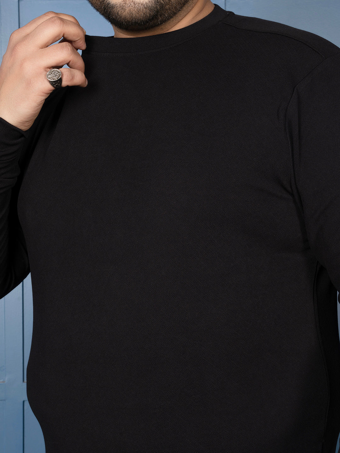 Men’s Premium Solid Full Sleeve T-Shirt – Everyday Comfort Wear