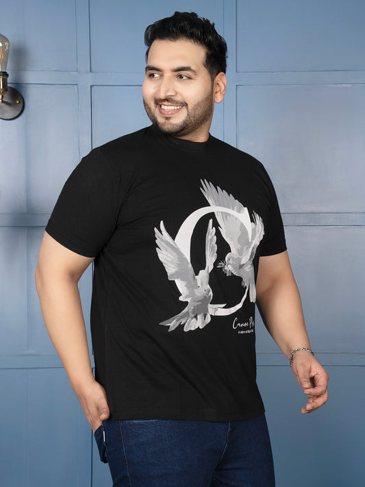 Men’s Graphic Print Casual T-Shirt – Statement Streetwear Style