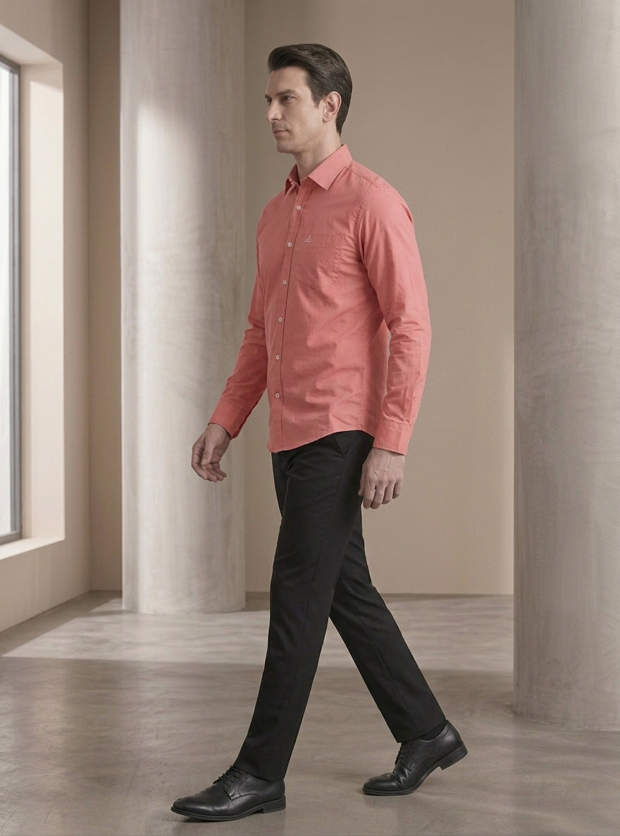 Solid Shirts: Dusty Rose Shirt by CANOE