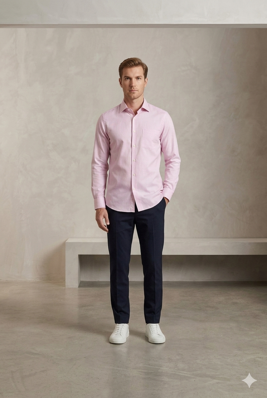 Formal Shirts : Pink Formal Shirt by CANOE
