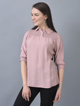 Load image into Gallery viewer, CANOE WOMEN Top  Dust Pink Color
