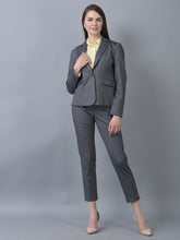 Load image into Gallery viewer, Canoe Women Notched Lapel Collar Tailored Fit Long Sleeve Suit
