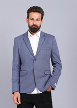 Load image into Gallery viewer, Casual Jacket Blue Knitted
