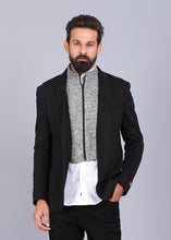 Load image into Gallery viewer, blazer for man, blazer jacket, black blazer for men, casual blazer for men, stylish blazer for men, latest blazer for men, canoe
