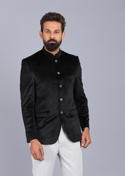 formal Bandhgala for men, bandhgala style, black color bandhgala, bandhgala coat, bandhgala, latest bandhgala 2022, canoe