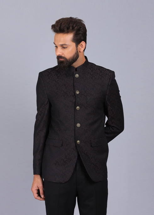 formal Bandhgala for men, bandhgala style, wine color bandhgala, bandhgala coat, knitted bandhgala, latest bandhgala style 2022, canoe