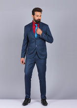 Load image into Gallery viewer, teal color suit, suit for men, blazer for man, blazer coat, men&#39;s blazers, formal suit for men, best blazers for men, stylish suit for men, blazer coat for men, blazer outfits men, suits and blazers, trending suits for men, 2 piece suits for men, canoe
