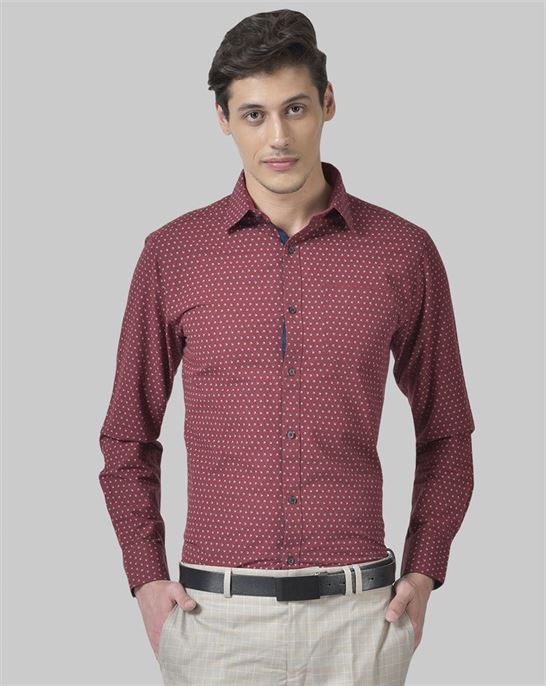 maroon shirt, latest shirts for men, mens shirt, gents shirt, trending shirts for men, mens shirts online, low price shirting, men shirt style, new shirts for men, cotton shirt, full shirt for men, collection of shirts, printed shirt, formal shirt, smart fit shirt, canoe full sleeve shirt