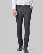 Load image into Gallery viewer, grey trouser for men, formal trouser, men trouser, grey pants, trouser pants for men, grey pant, grey colour pant, men&#39;s formal trousers, canoe gents pants
