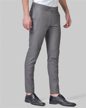 Load image into Gallery viewer, gents trouser, trouser pants for men, grey trouser for men, formal trouser, men trouser, gents pants, men&#39;s formal trousers, office trousers
