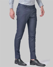 Load image into Gallery viewer, charcoal trousers, gents trouser, trouser pants for men, formal trouser, men trouser, gents pants, men&#39;s formal trousers, office trousers, canoe
