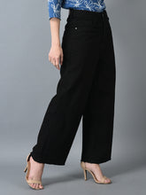 Load image into Gallery viewer, Canoe Women Loose Fit &amp; Light Weight Denim Trouser
