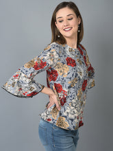 Load image into Gallery viewer, Canoe Women Super Soft Microfiber Grey Color Top
