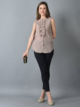 Load image into Gallery viewer, Canoe Women Full Button Placket Shirt
