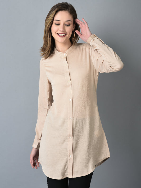 Canoe Women Mandarin Collar Tunic