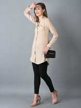 Load image into Gallery viewer, Canoe Women Mandarin Collar Tunic
