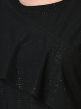 Load image into Gallery viewer, Canoe Women Super Soft Microfiber Black Color Top

