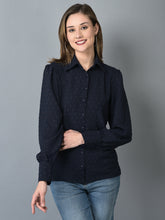 Load image into Gallery viewer, Canoe Women Smart Fit Striped Casual Sustainable Shirt
