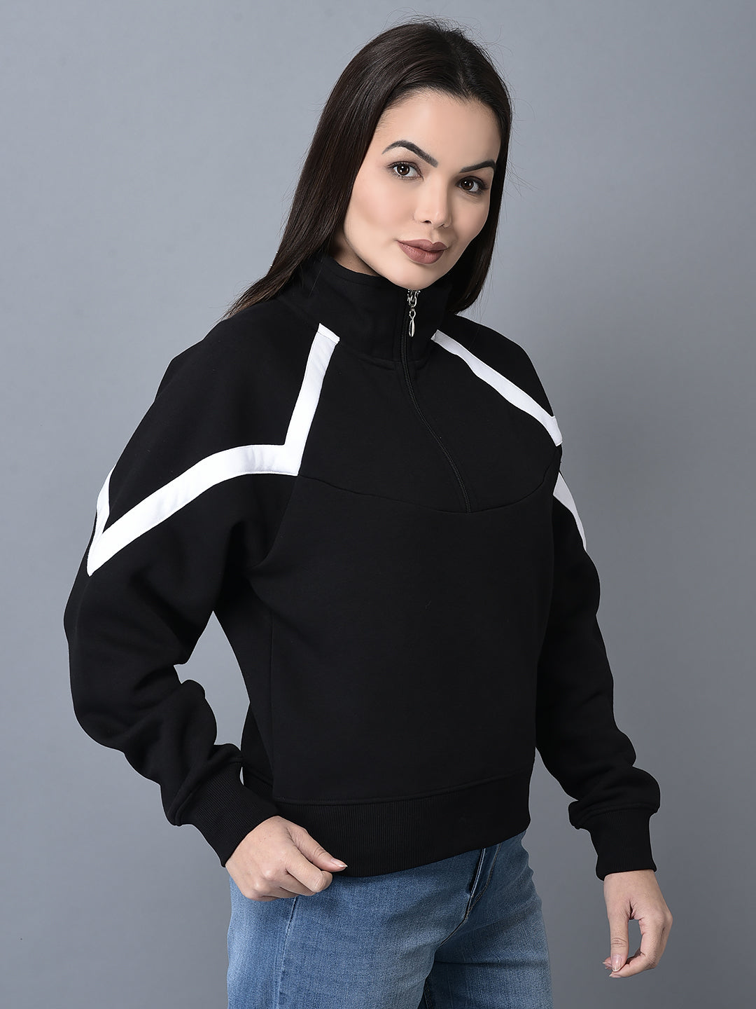 Canoe Women Super Warm Cropped Pullover Sweatshirt