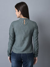 Load image into Gallery viewer, Canoe Women Elasticated Full Sleeves Top
