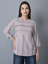 Load image into Gallery viewer, Canoe Women Elasticated Sleeves Top
