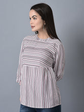 Load image into Gallery viewer, Canoe Women Elasticated Sleeves Top
