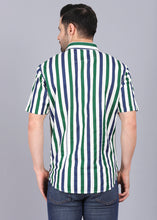 Load image into Gallery viewer, mens shirt, half sleeve shirt, trending shirts for men, mens shirts online, mens shirts online, low price shirting, men shirt style, new shirts for men, branded half sleeve shirt, cotton shirts for men, navy shirts for men, canoe

