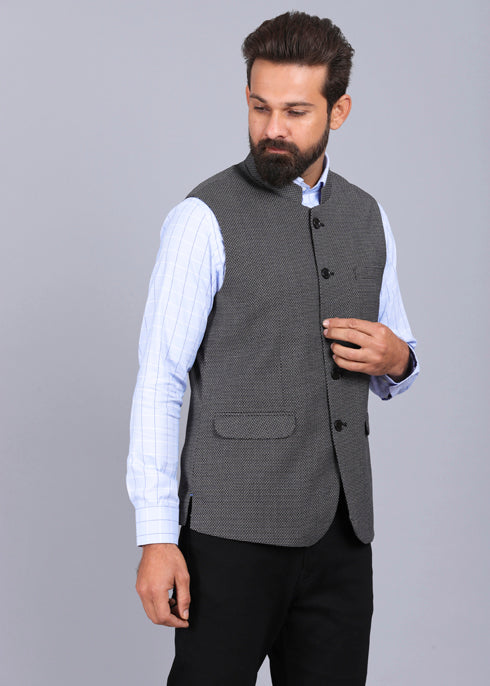 formal waist coat, latest waist coat for men, grey waist coat, stylish waist coat, trending waist coat style 2022, canoe