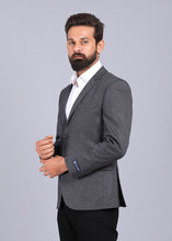 Load image into Gallery viewer, canoe blazer for men, grey blazer for men, latest blazer for men, blazer coat, stylish blazer for men, blazer coat for men, branded blazer for men, latest blazer designs
