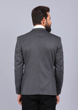 Load image into Gallery viewer, canoe blazer for men, grey blazer for men, latest blazer for men, blazer coat, stylish blazer for men, blazer coat for men, branded blazer for men, latest blazer designs
