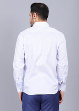 Load image into Gallery viewer, lycra shirt, best formal shirts for men, latest shirts for men, mens shirt, gents shirt, trending shirts for men, mens shirts online, low price shirting, men shirt style, new shirts for men, cotton shirt, full shirt for men, collection of shirts, striped shirt, formal shirt, smart fit shirt, full sleeve shirt, blue shirt, party shirt, office shirts, canoe
