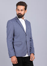 Load image into Gallery viewer, Casual Jacket Blue Knitted
