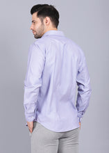 Load image into Gallery viewer,  full sleeve shirt, best formal shirts for men, latest shirts for men, mens shirt, gents shirt, trending shirts for men, mens shirts online, low price shirting, men shirt style, new shirts for men, cotton shirt, full shirt for men, collection of shirts, solid shirt, formal shirt, smart fit, purple shirt, canoe
