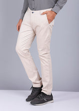 Load image into Gallery viewer, canoe trouser for men, trouser pants for men, best trousers for men, male trousers, stylish trousers, mens beige color trouser, casual trouser
