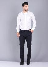 Load image into Gallery viewer,  navy trousers, gents trouser, trouser pants for men, formal trouser, men trouser, gents pants, men&#39;s formal trousers, office trousers, canoe trending men trouser
