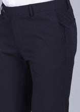 Load image into Gallery viewer,  navy trousers, gents trouser, trouser pants for men, formal trouser, men trouser, canoe gents pants, men&#39;s formal trousers, office trousers, trending men trouser
