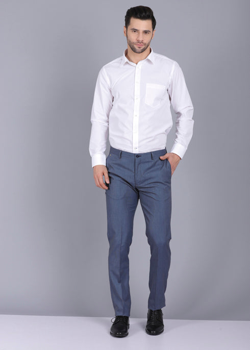 canoe solid trouser, gents trouser, trouser pants for men, grey trouser for men, formal trouser, men trouser, gents pants, men's formal trousers, office trousers