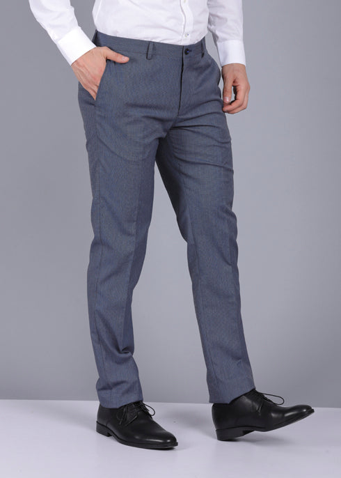 canoe solid trouser, gents trouser, trouser pants for men, grey trouser for men, formal trouser, men trouser, gents pants, men's formal trousers, office trousers