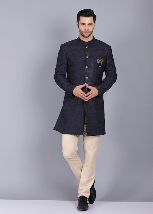 men indo western, indo western dress for men, indo western kurta for men, indo western for groom, indo western wear for men, indowestern kurta, navy blue indo western, indo western outfits, mens indo western for men wedding, canoe